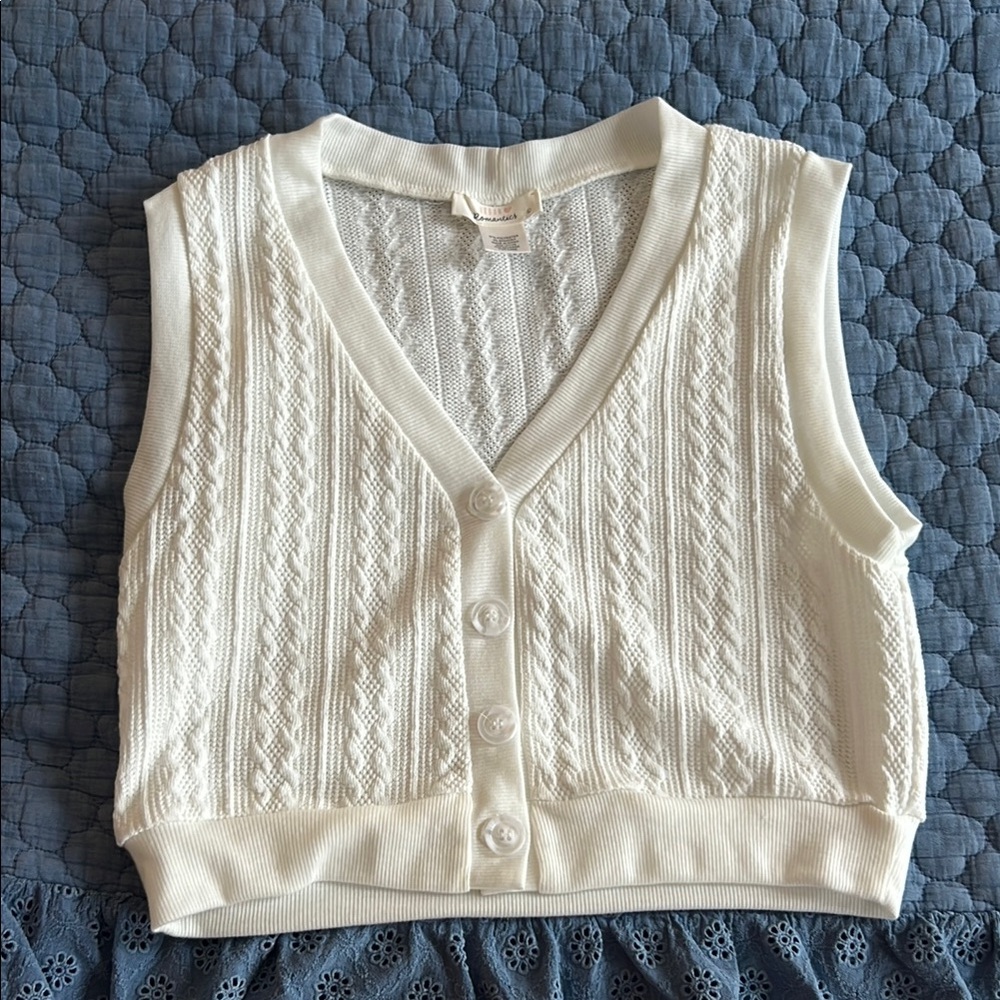 URBAN Romantics Textured Knit Top